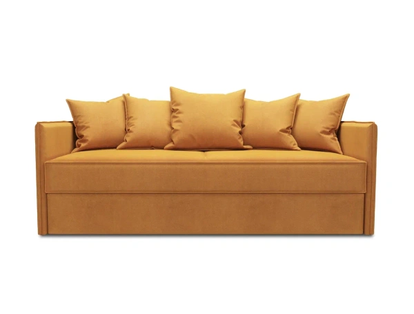 Диван Ника 1 БД (Горчица)