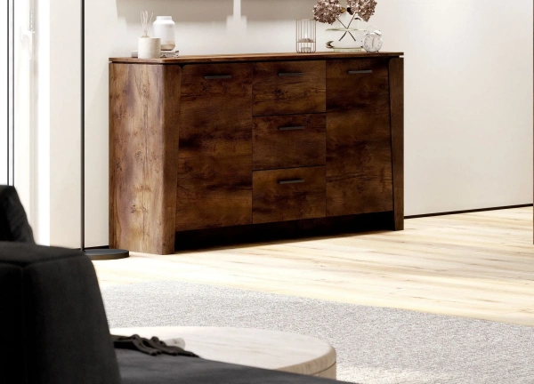 Тумба 2 дв. 3 ящ.  Мальта