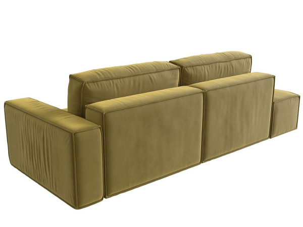 Диван прямой Прага Модерн подлокотник справа Микровельвет