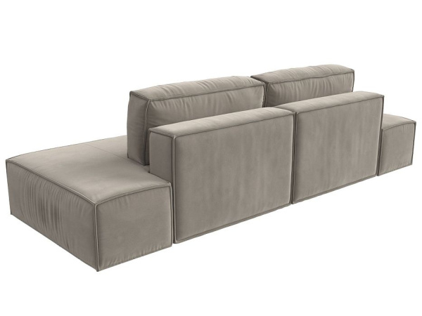 Диван прямой Прага лофт Микровельвет