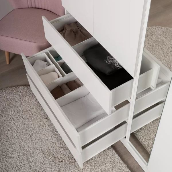 Шкаф распашной Варма Стор 144 с зеркалом