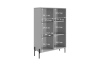 Комод Доминика со стеклом (Кашемир/дуб крафт золотой)