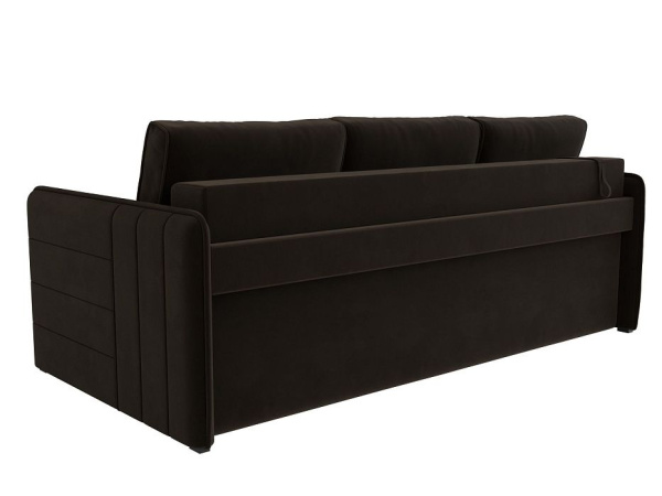 Диван прямой Слим НПБ Микровельвет