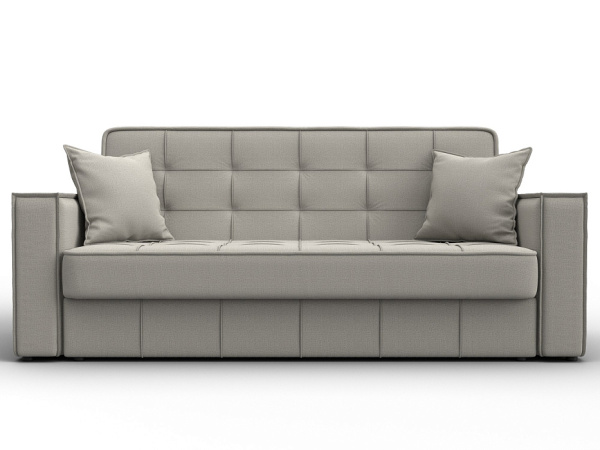 Диван-книжка Лига-068 Рогожка (Амур 02 бежевый)