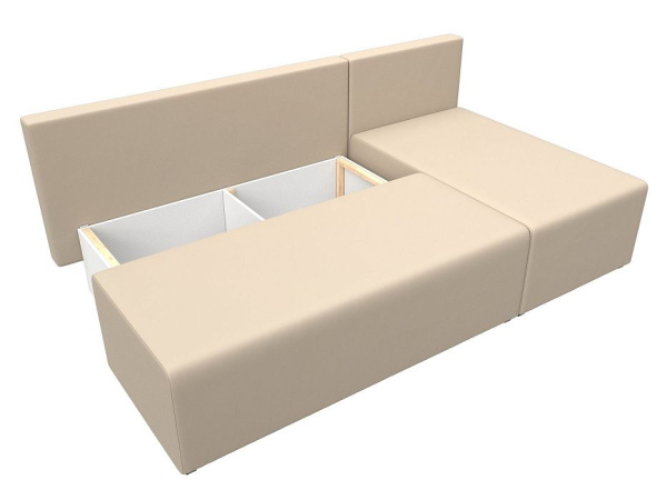 Диван угловой Поло правый угол Экокожа