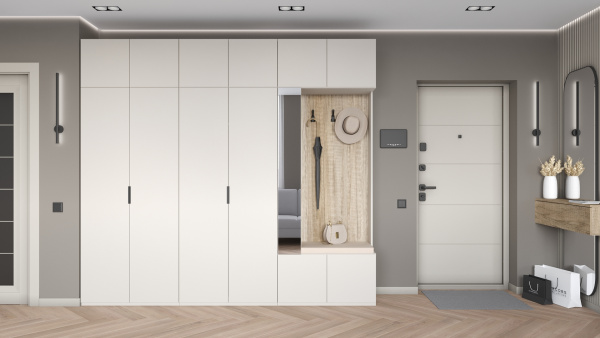 Шкаф с вешалкой Сити