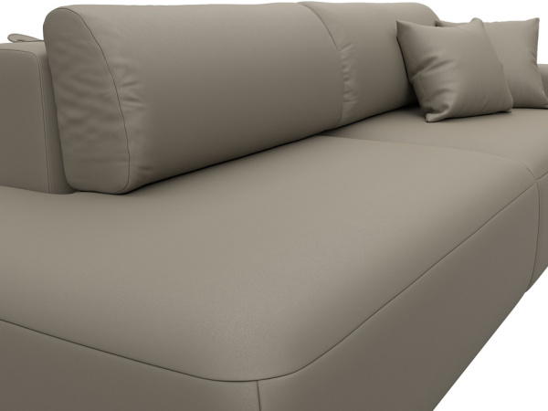 Диван прямой Лига-036 НПБ Модерн подлокотник справа Экокожа