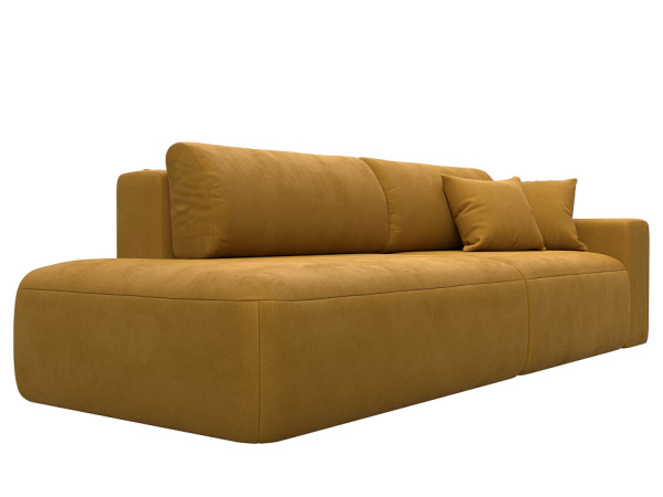 Диван прямой Лига-036 НПБ Модерн подлокотник справа Велюр