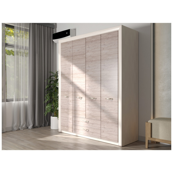 Шкаф 4D2S без зеркала OLIVIA