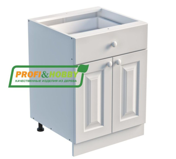 Тумба 2 дверь 1 ящик 600*720