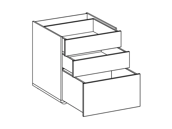 Тумба Modus с ящиками