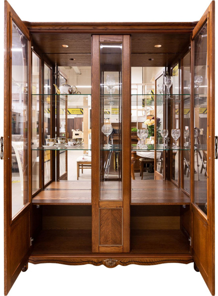 Шкаф-витрина 3д Алези П1.350.0.05 (П350.05)