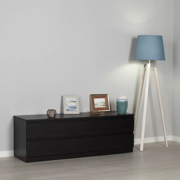 Комод МАЛЬТА низкий с четырьмя ящиками