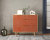 Комод с четыремя ящиками Line R22 (Цвет Red)