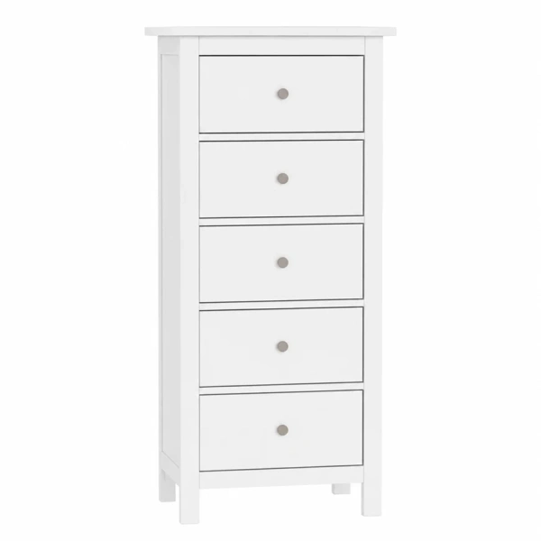 Комод Кантри Hemnes 05 ММЦ (Белый лак)