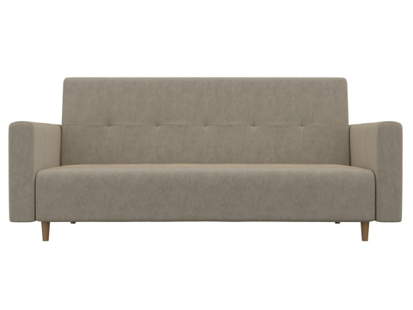 Диван-книжка Вест Микровельвет (Бежевый)