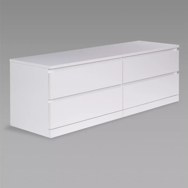 Комод Варма Прайм 4Д белый