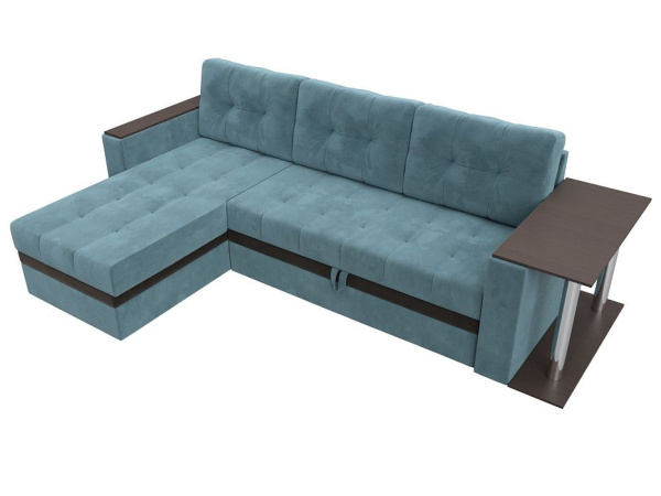 Диван угловой Атланта М левый угол Велюр