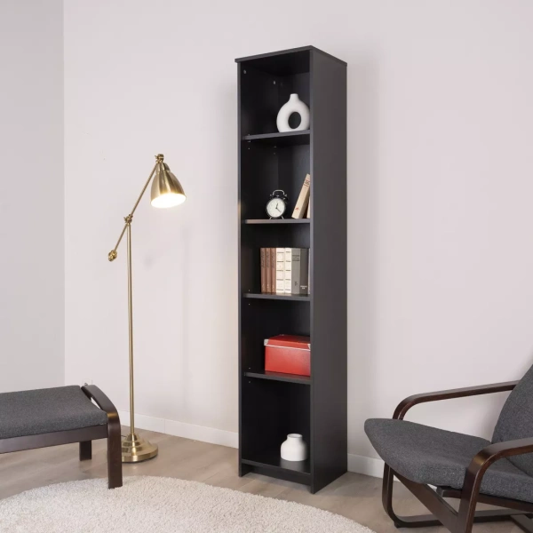 Стеллаж СИРИУС узкий, с пятью полками