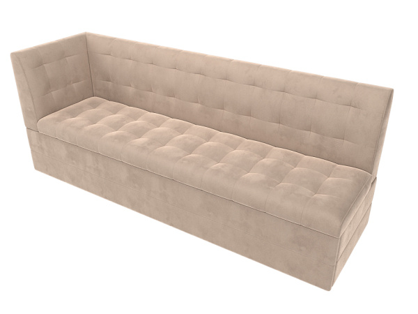 Диван кухонный Бриз с углом слева Велюр