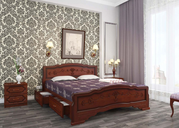 Кровать односпальная с ящиками Карина 6