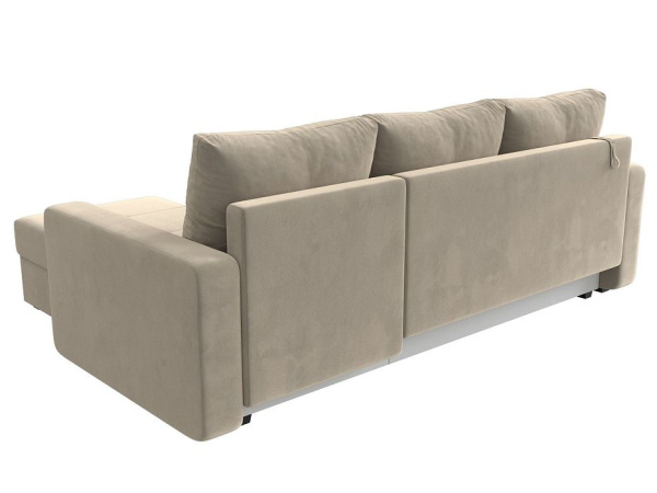 Диван угловой Ливерпуль Лайт правый угол Микровельвет