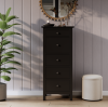 Комод 5 ящиков Кымор Hemnes (Цвет Черный)