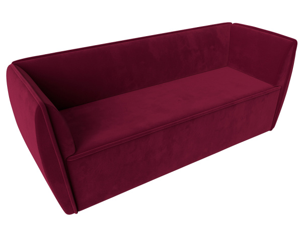 Диван кухонный прямой Бергамо 3-х местный Микровельвет