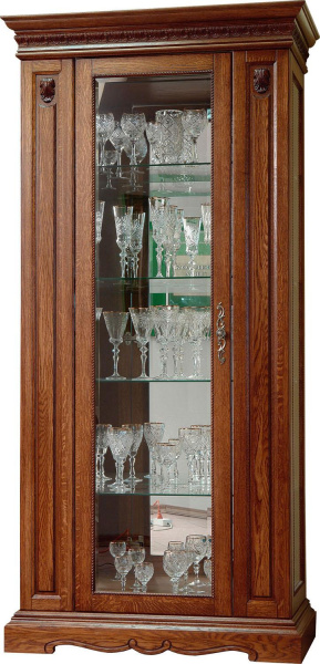 Шкаф с витриной Милана 8 П4.265.0.08-01(265.08-01) (Черешня)