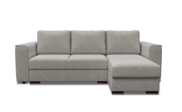 Диван Атлант 2 ДУ (Светло-серый)