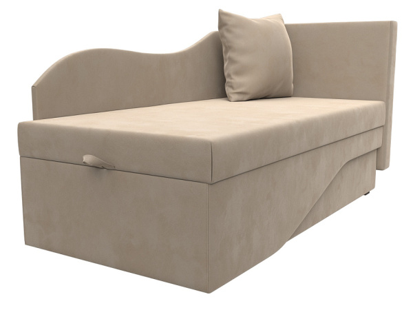 Кушетка Гармония правая Велюр