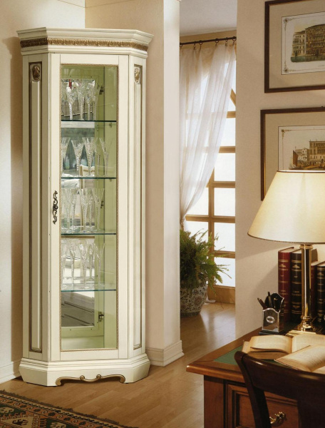 Шкаф с витриной Милана 10 П4.265.0.10(265.10)