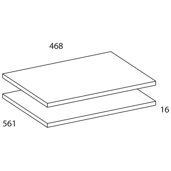 Комплект полок TETRA 50/56