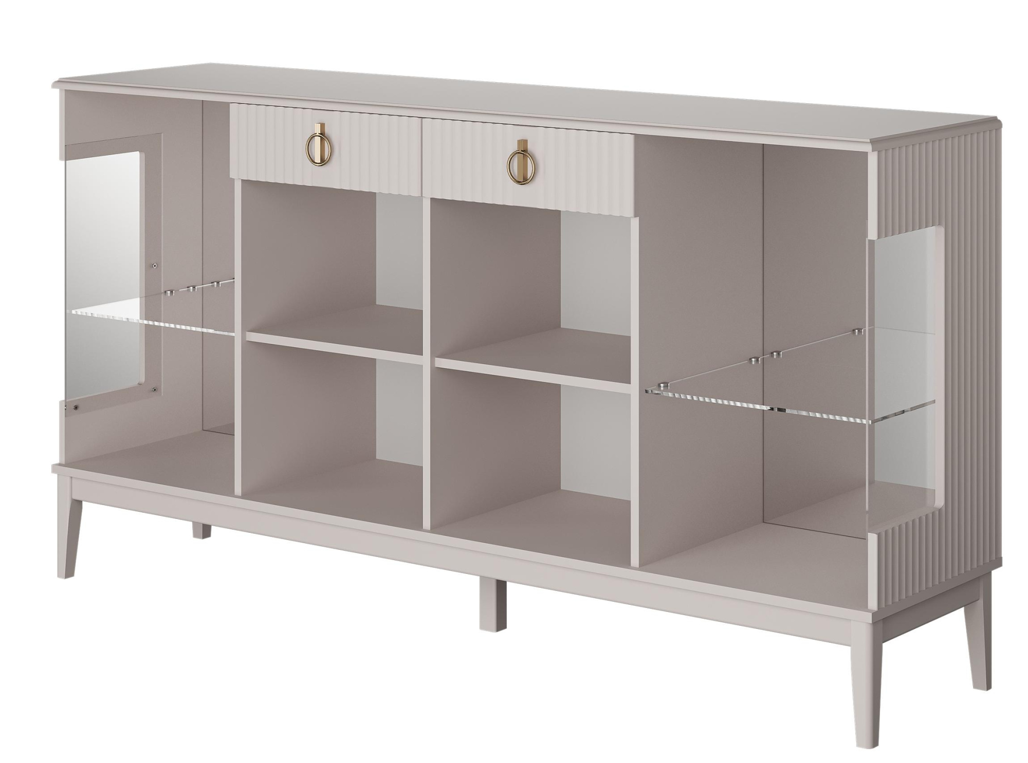 Тумба-бар Фарго 4 двери 2 ящика