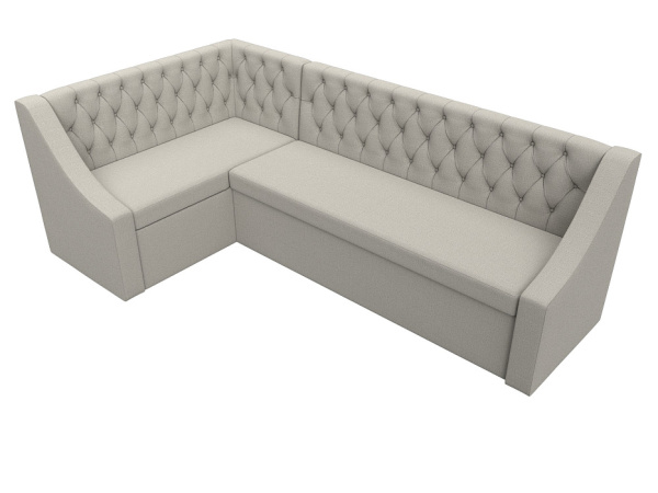 Диван кухонный угловой Мерлин левый угол Рогожка