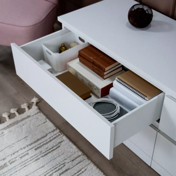 Комод Варма Прайм 4Д белый