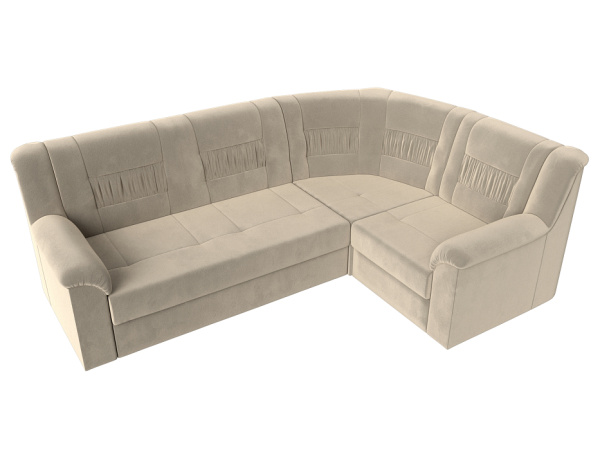 Диван угловой Карелия правый угол Микровельвет