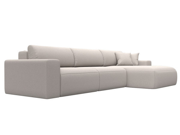 Диван угловой Лига-036 НПБ Классик Лонг правый угол Замша