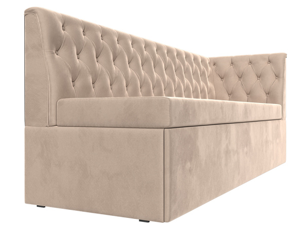 Диван кухонный Маркиз с углом справа Велюр