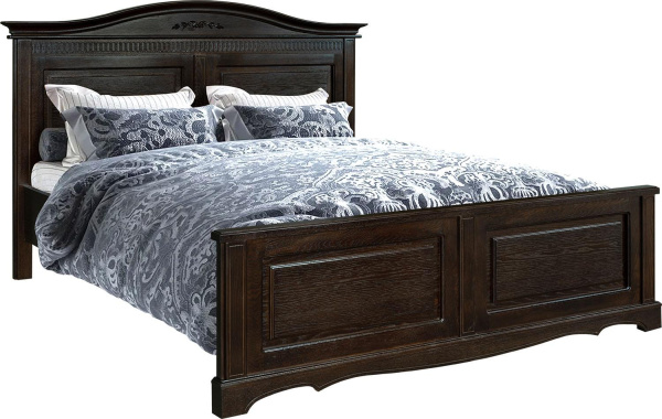 Кровать двойная Паола (Горячий шоколад 1800*2000)