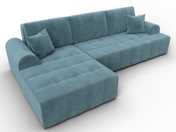 Диван угловой Лига-080 угол левый Велюр