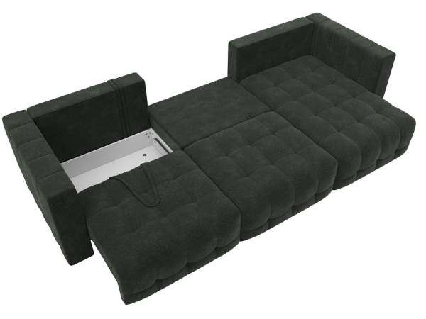 Диван угловой Лига-052 НПБ Лонг угол универсальный Шенилл