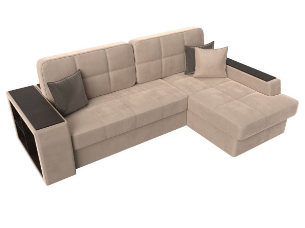 Диван угловой Брюссель правый угол Велюр