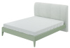 Кровать двуспальная Джали Линия (1400х2000, цвет зелёный самшит/Зелёный самшит, кровать двойная)
