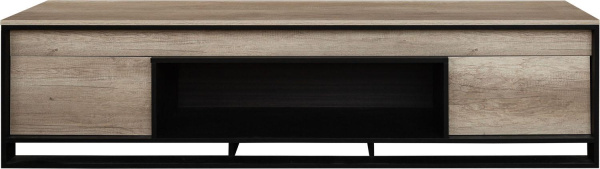 Тумба Каньон Лофт П3.0561.0.18/38 (Цвет Дуб Каньон+чёрный, Модель без подсветки)