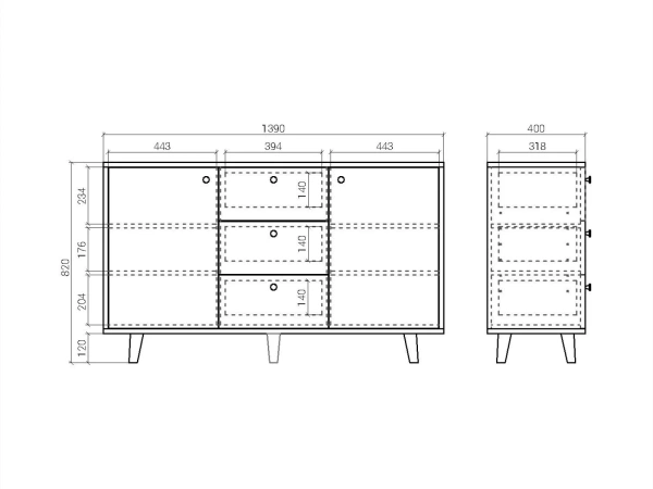 Комод Base BS048