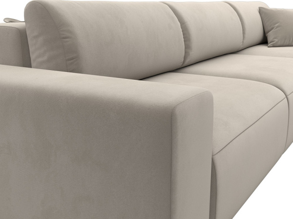 Диван угловой Лига-036 НПБ Классик Лонг правый угол Микровельвет