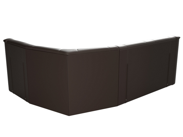 Диван угловой Карелия правый угол Экокожа