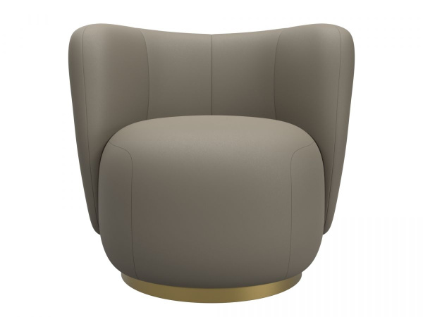 Кресло Лига-072 Экокожа (экокожа GRIFON 04 бежевый)