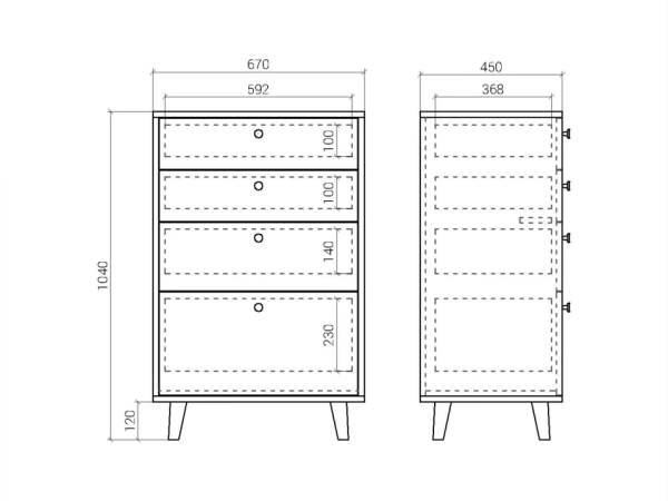 Комод Base BS020